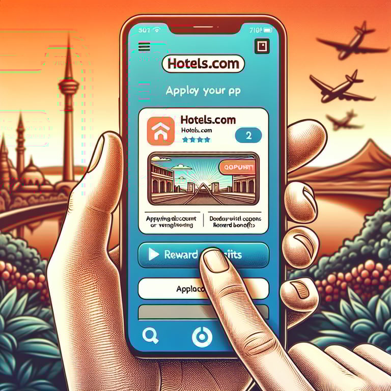 호텔스닷컴 할인쿠폰으로 예약하고 리워드 받는 방법