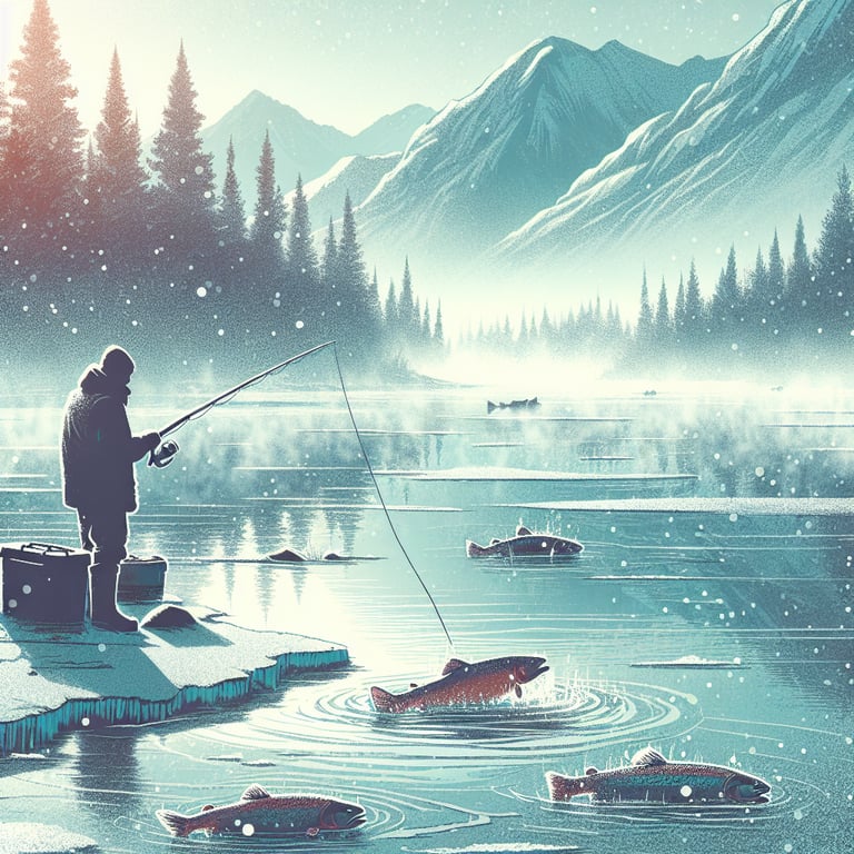 겨울철 송어낚시, 이대로만 하자