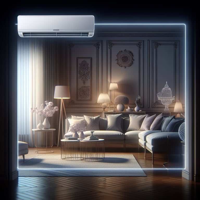 삼성 에어컨 라이팅 모드 작동 원리