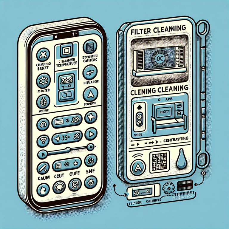 삼성에어컨 필터 청소 알림 해제하는 법