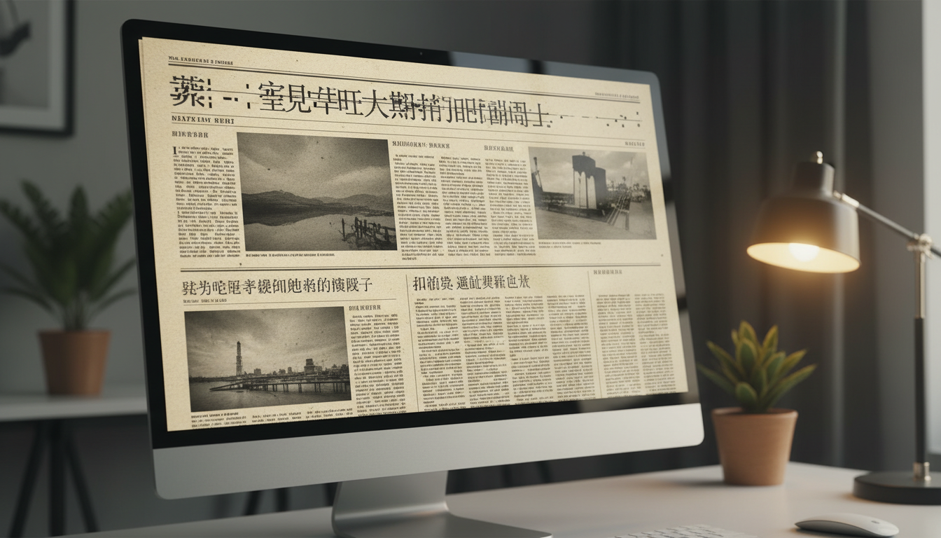 ## 종이 신문 그대로 보기 서비스 활용 꿀팁