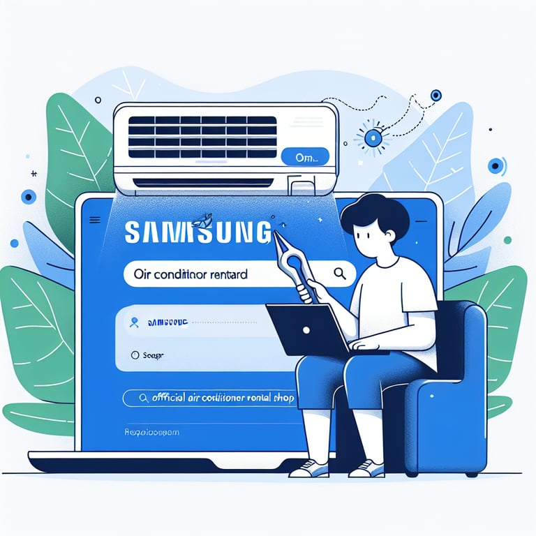 삼성에어컨렌탈 총판 공식점 찾는 법