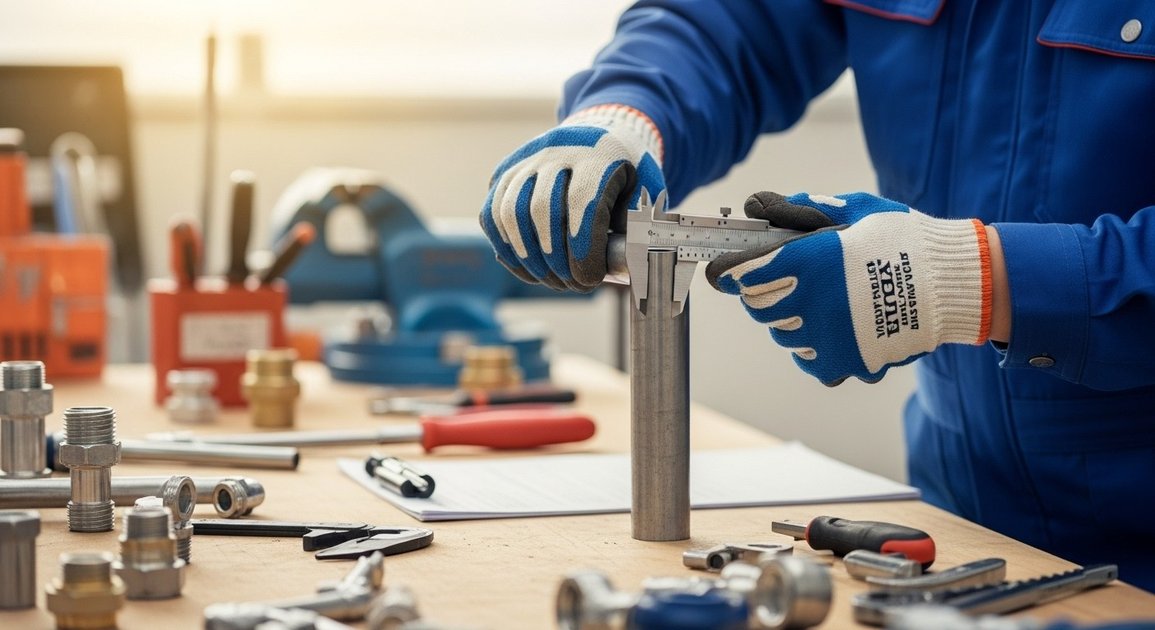 배관 사이즈 표기법, A와 mm의 차이