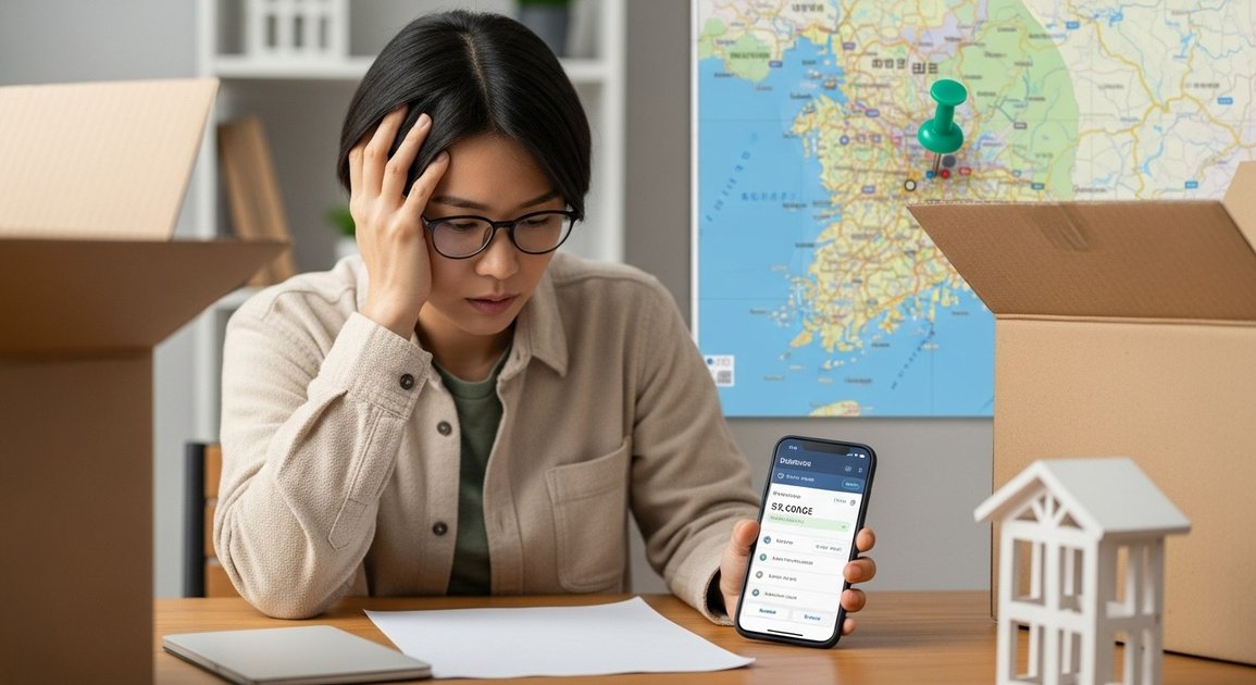 지역 변경 전 반드시 확인해야 할 사항들