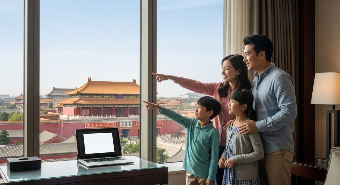 역사와 현대가 공존하는 베이징 가족 호텔