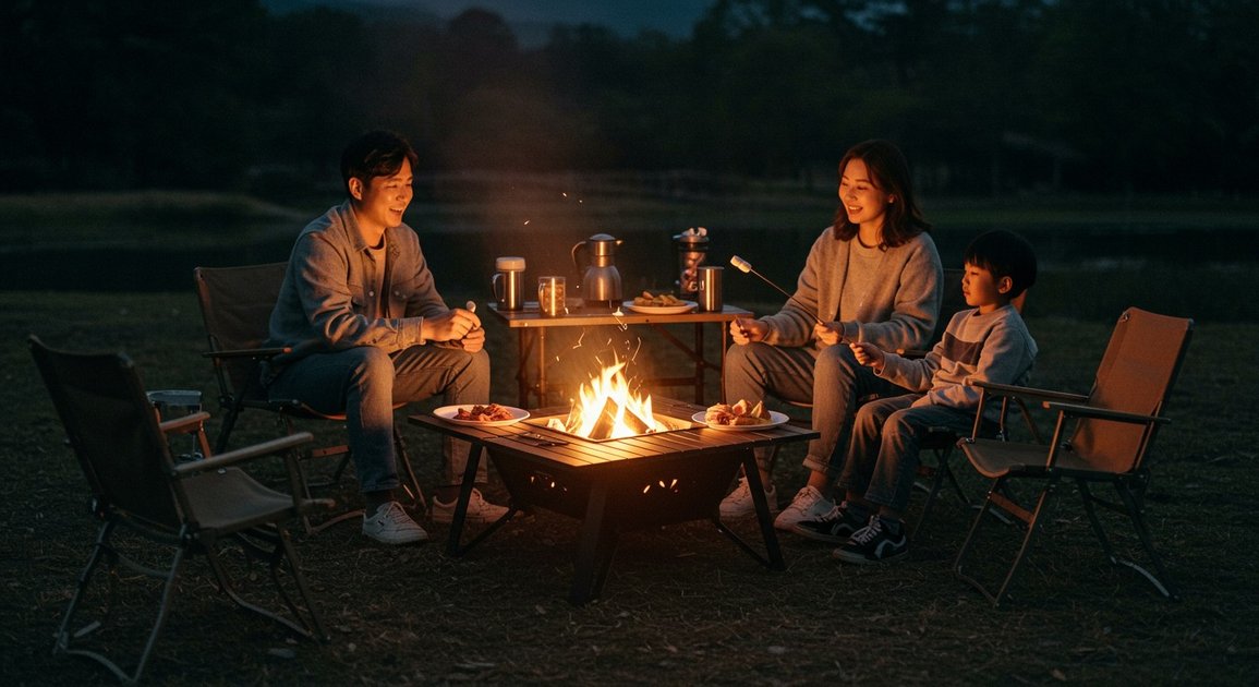 왜 캠핑 화로테이블은 필수일까