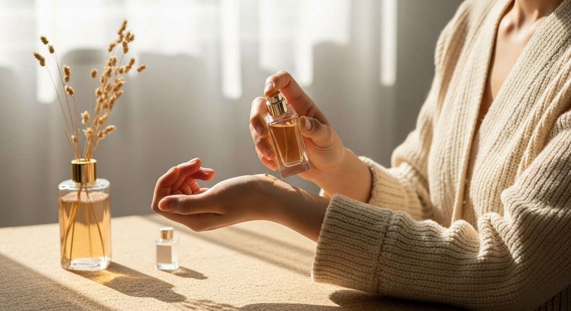 향수 향 많이나게 하는법, 뿌리는 위치가 핵심