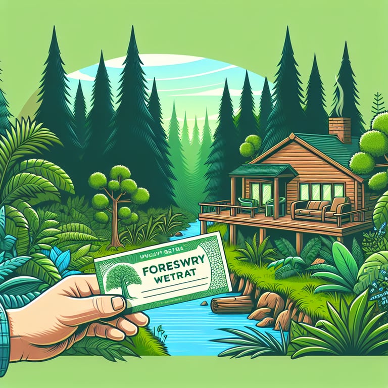 10만원으로 숲속 휴가 즐기기, 산림복지서비스이용권 발급 방법