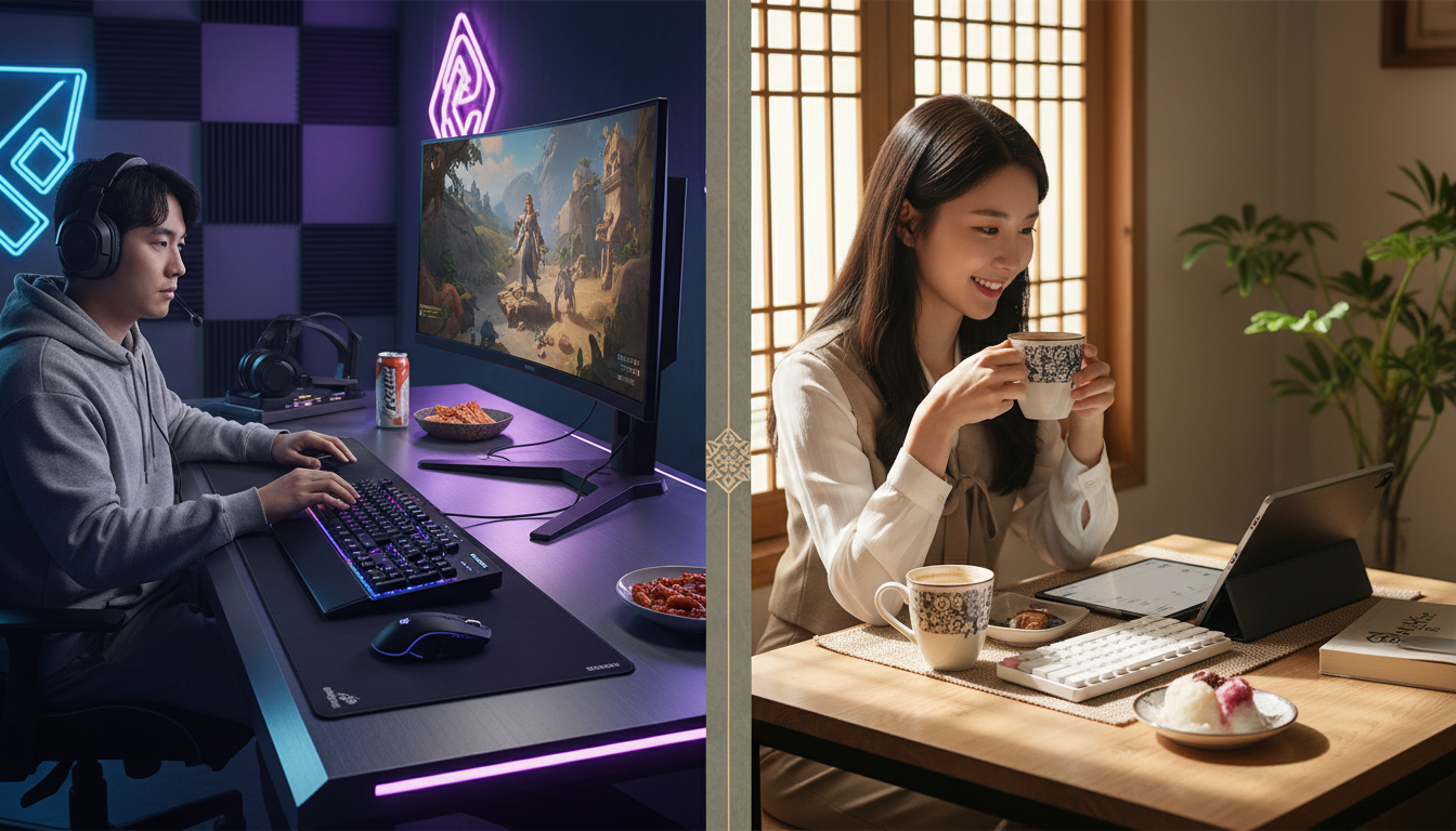 한눈에 보는 블루투스 vs 2.4GHz 핵심 비교