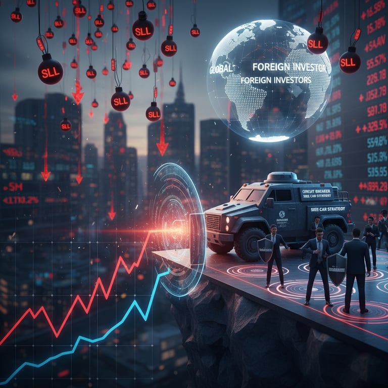 외국인 매도 폭탄과 사이드카 대응 전략