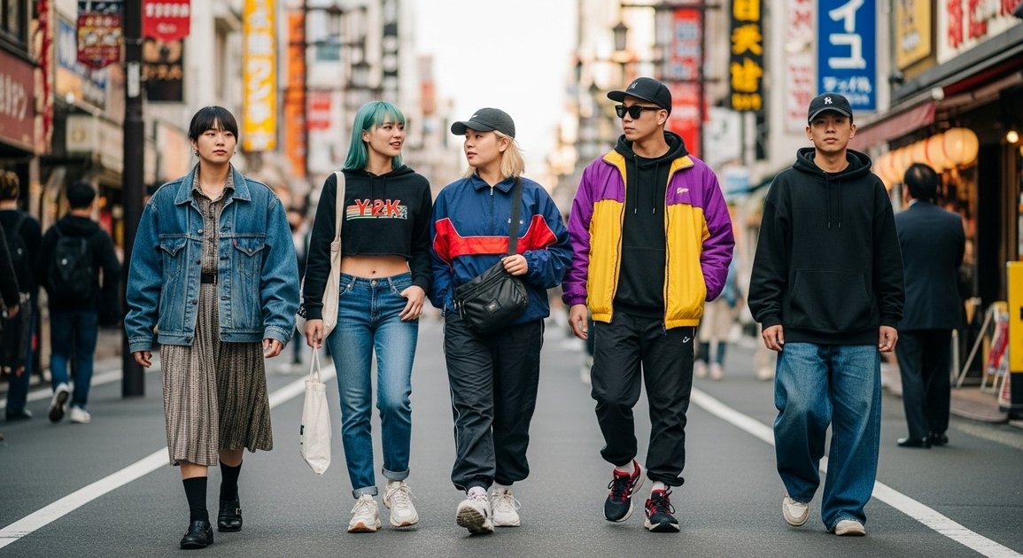 2025년 최신 도쿄 스트릿 트렌드 분석