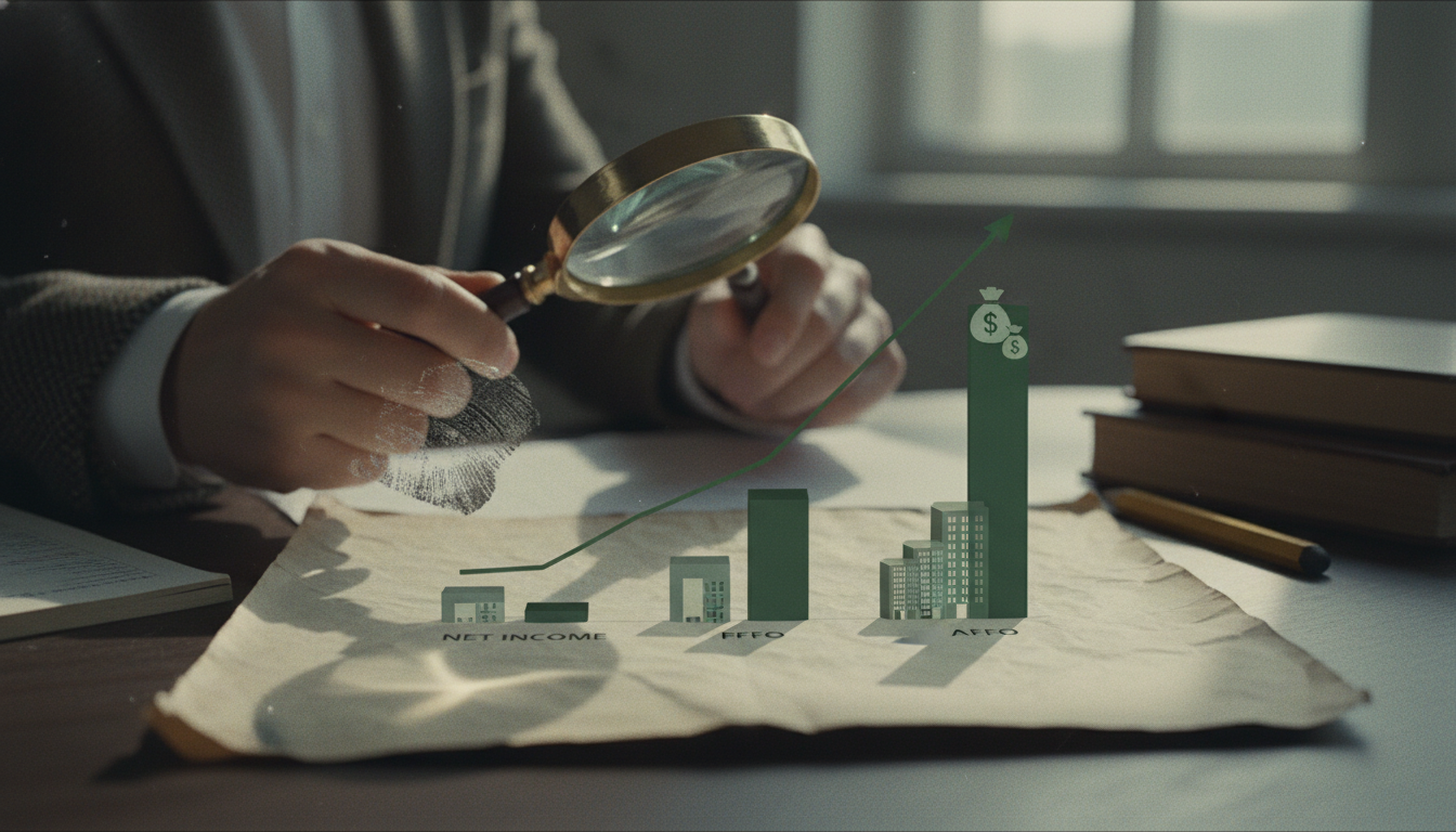 리츠 투자 시 FFO와 AFFO 지표가 당기순이익보다 중요한 이유