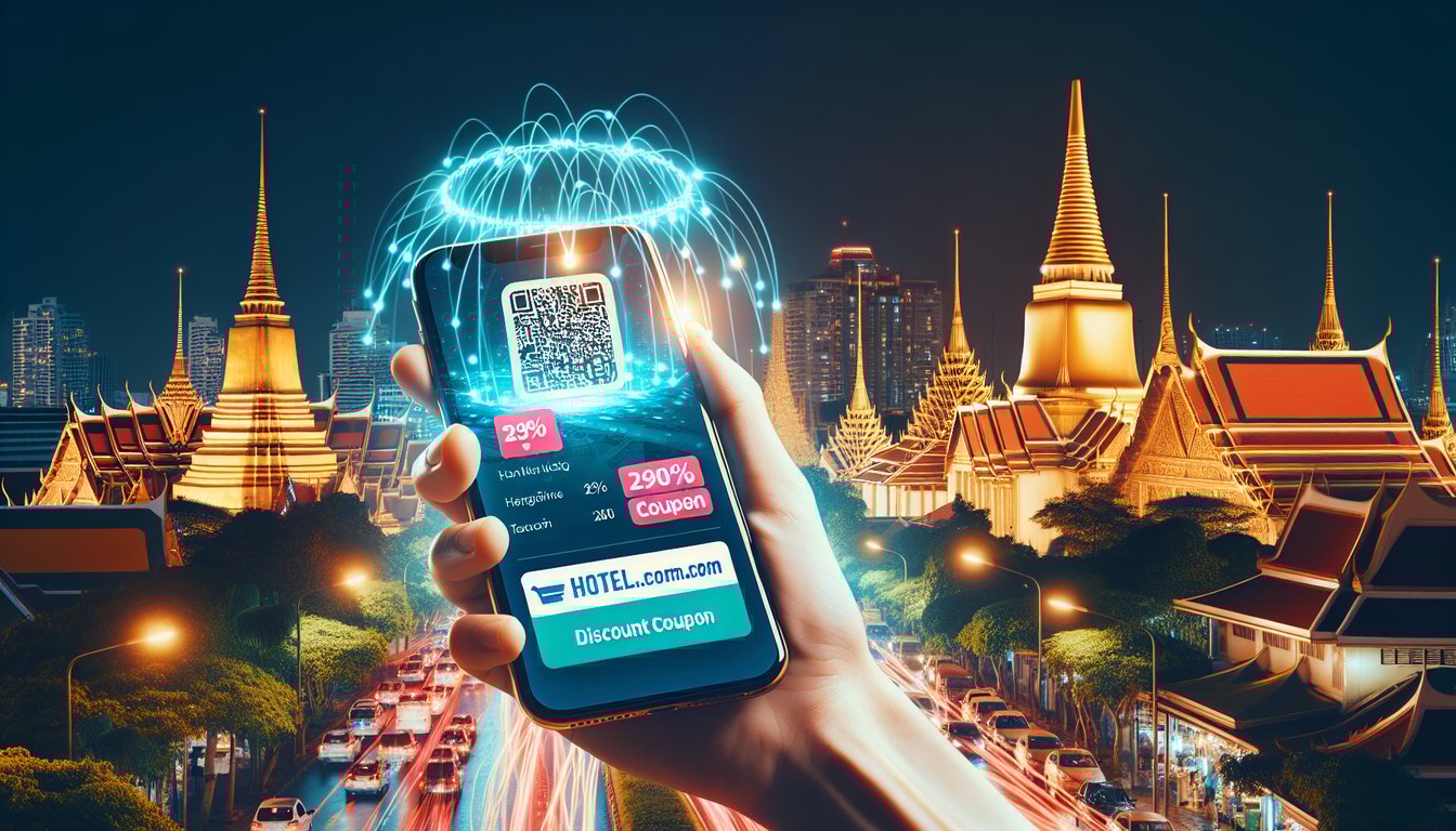 호텔스닷컴 할인쿠폰을 사용해서 방콕 여행 준비하기