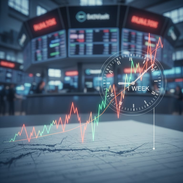 과거 사이드카 발동 후 일주일 주가 추이