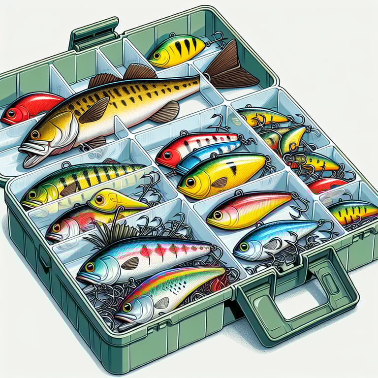 베스낚시 루어 컬러별 차이