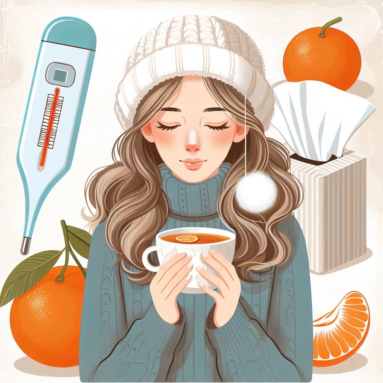 환절기 감기 뚝! 증상별 대처법과 예방 팁
