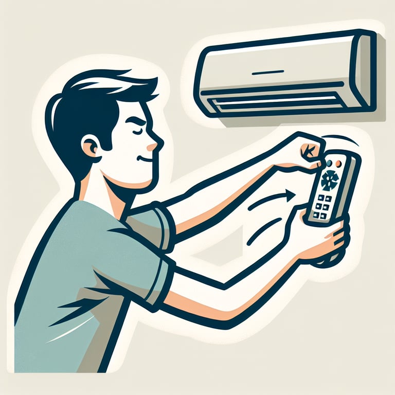 삼성에어컨 리모컨 페어링 안 될 때 대처법