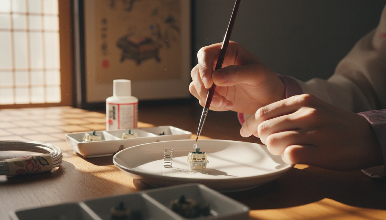 기계식 키보드 윤활, 왜 필요할까요?