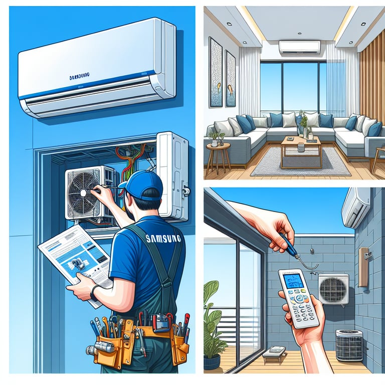 삼성에어컨 설치기사 후기 모음
