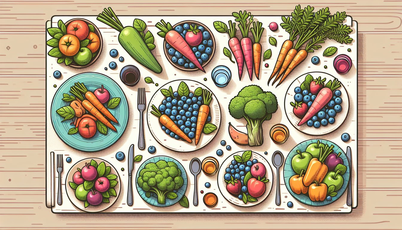 시력이 좋아지는 방법, 좋은 음식들