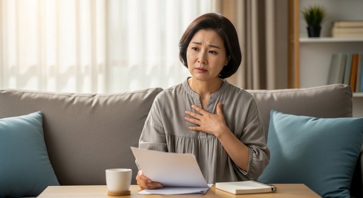 갱년기 가슴통증 관련 자주 묻는 질문