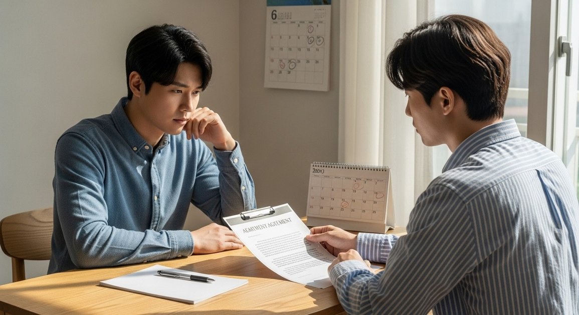 묵시적갱신이 적용되는 과정