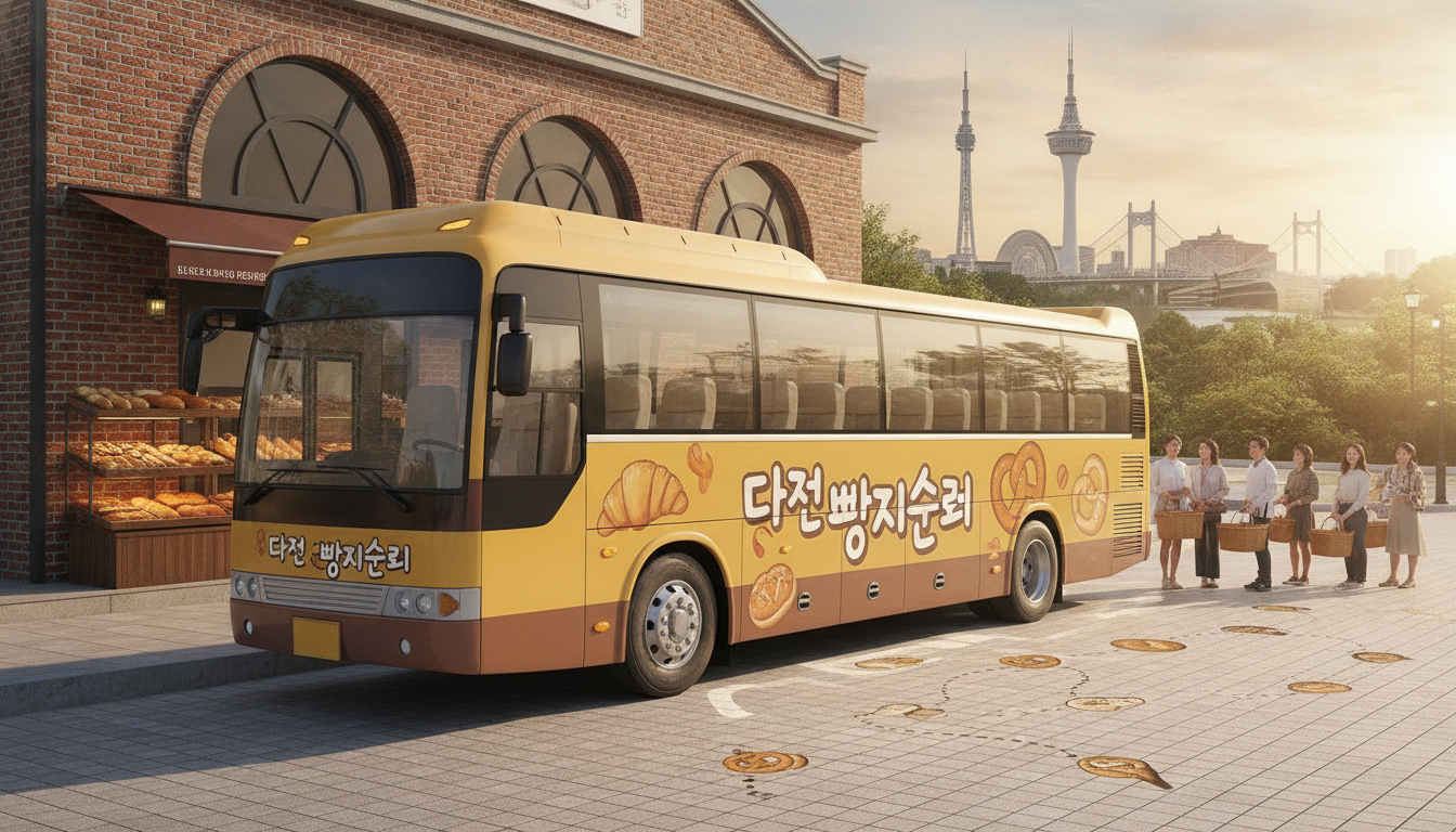 나혼산 서범준 대전 빵지순례 어디? 투어버스 예약·빵집 위치 총정리