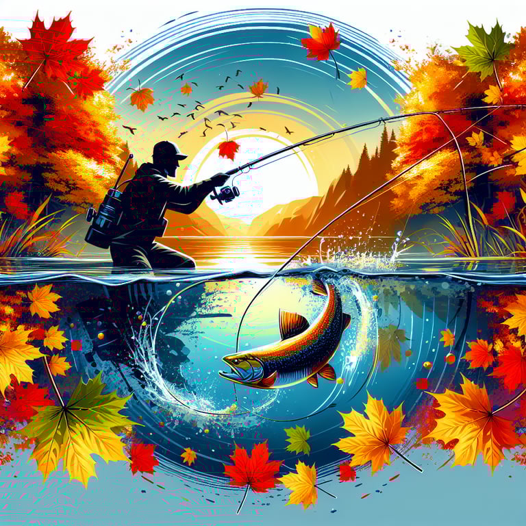 가을 낚시의 묘미와 대상어종