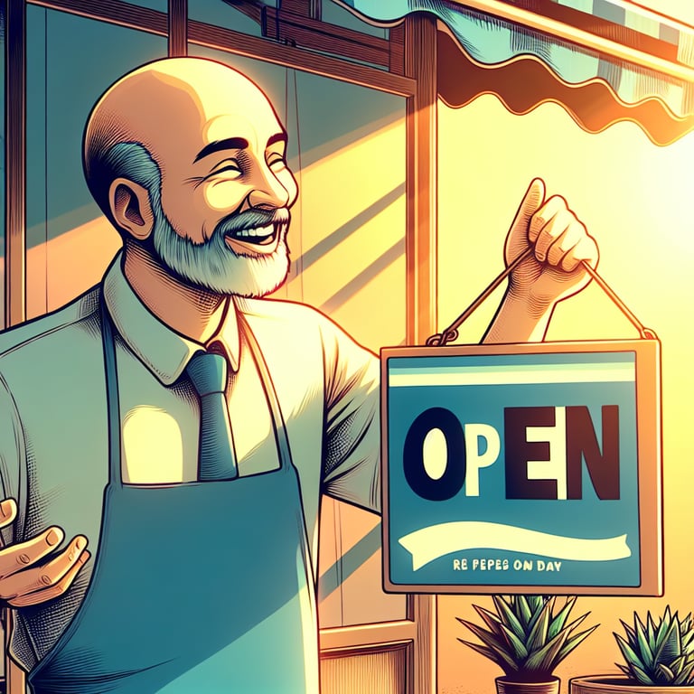 소상공인 재기지원 다시 일어설 용기, 소상공인 재기지원과 함께!