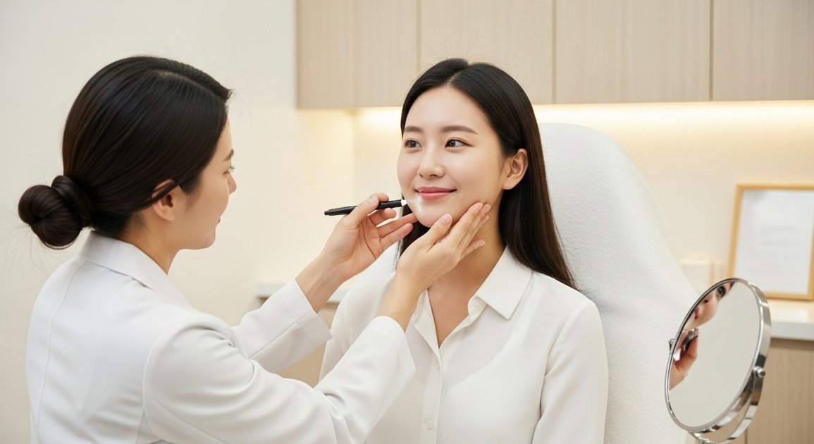 사각턱 광대 개선을 위한 비수술적 방법