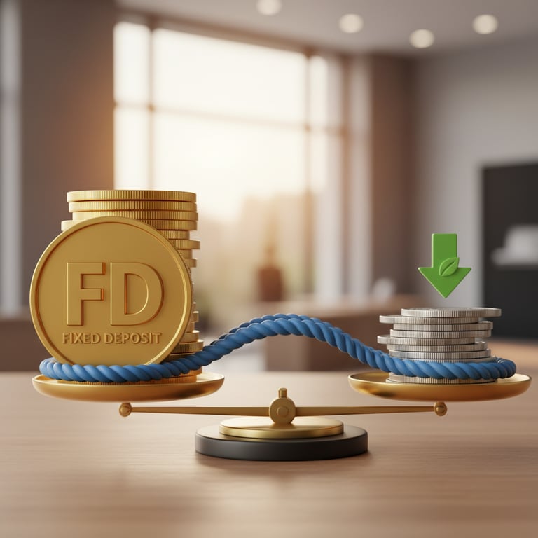 정기 예금 담보 대출 이자 싼 이유