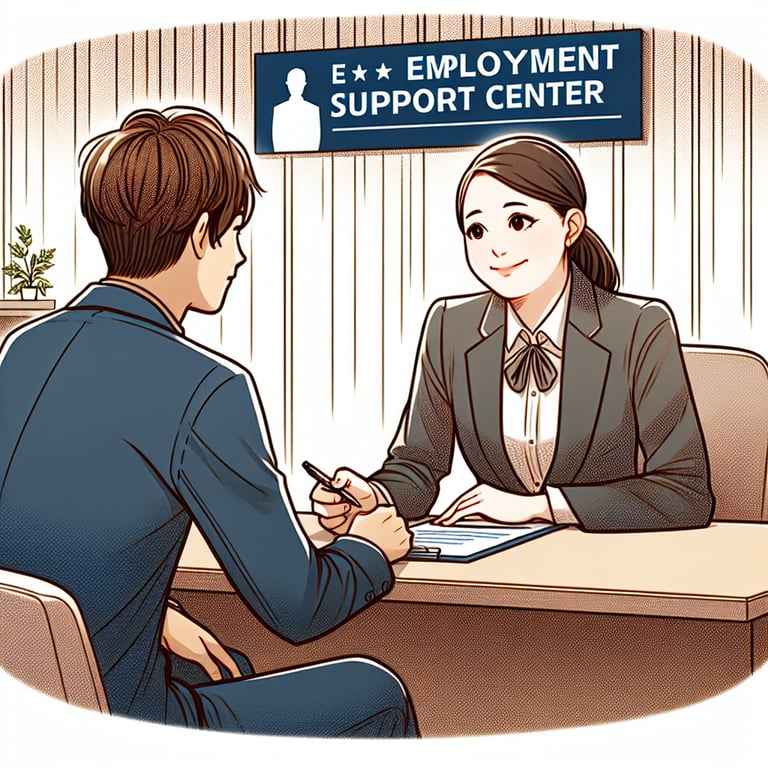 혼자 하는 취업은 이제 그만! 정부 지원 받으세요