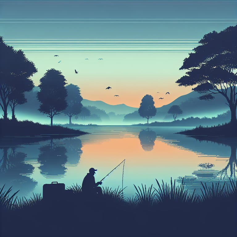 연말 조용한 낚시 포인트 베스트