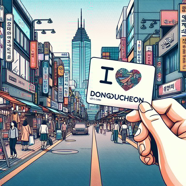 동두천사랑카드 구매할인 혜택 비용 지원 동두천 경제 활성화에 동참하세요!