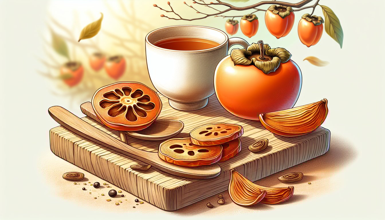 곶감의 효능과 다양한 활용법 (디저트, 차 등)