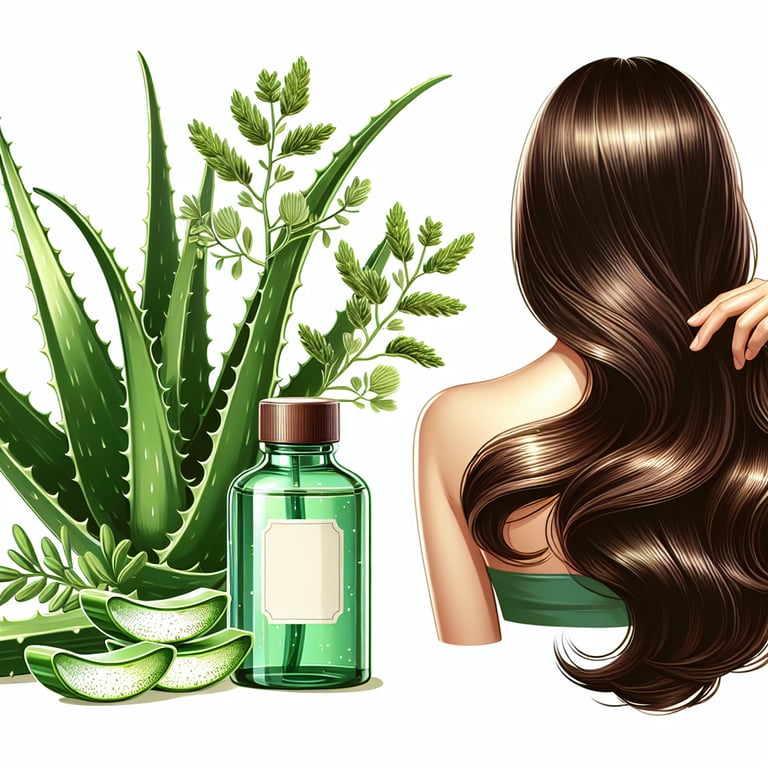 두피에 자극 없는 천연 성분 헤어젤 추천