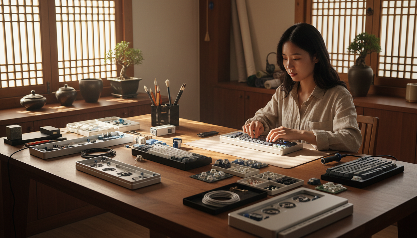 키보드의 첫인상과 타건감을 좌우하는 '하우징'