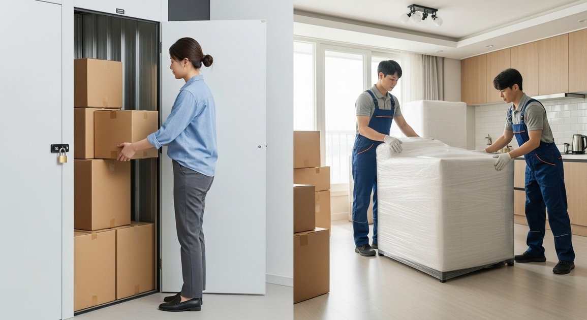 이삿짐보관 vs 보관이사, 차이점 완벽 정리