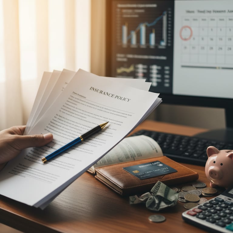 급전 필요할 때 통장 보험 약관 대출