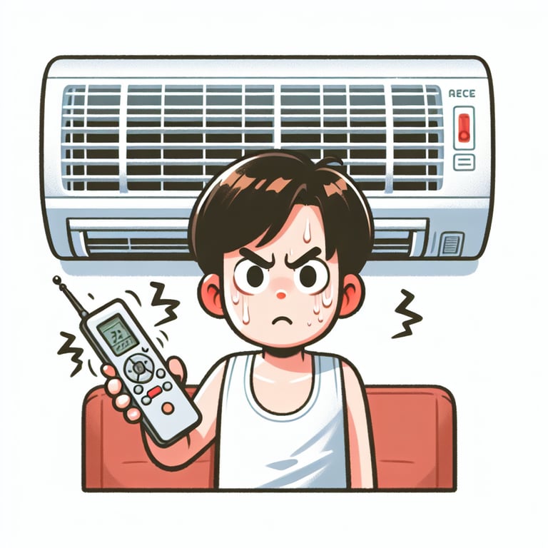 삼성에어컨 리모컨 수신 불량 원인