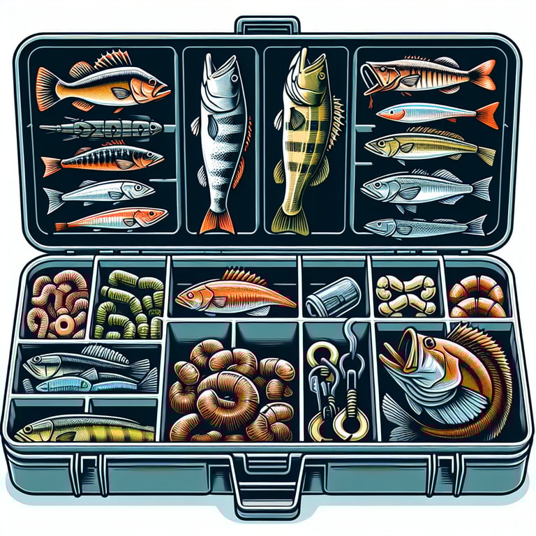 우럭낚시 미끼 고르기 완전정복