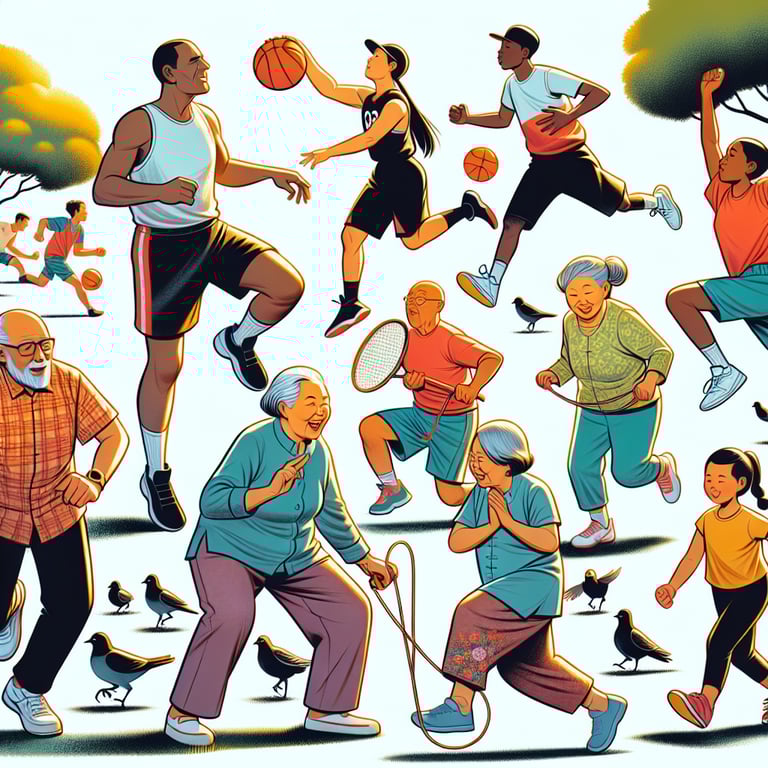 국민체력100 건강한 삶을 위한 체력 증진, 지금 도전하세요!