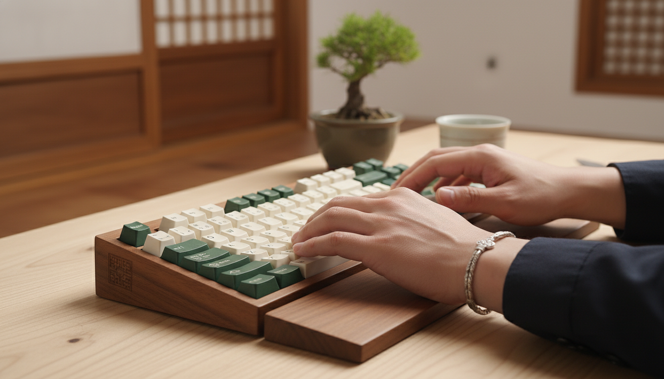 75% 배열: 기능성을 압축한 컴팩트 키보드