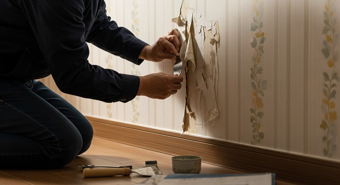 전문가의 도움이 필요할 때, 부분 도배 업체 선정