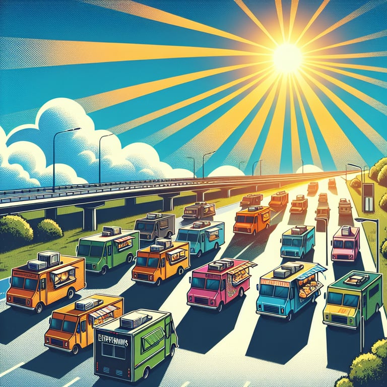 고속도로 졸음쉼터 푸드트럭 창업 지원 창업의 꿈을 현실로 만드세요!