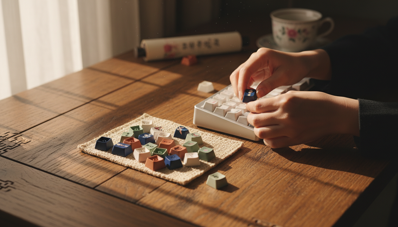 키보드의 얼굴, 개성을 표현하는 '키캡'