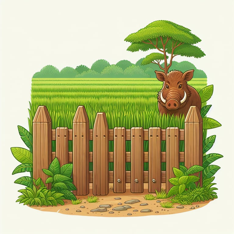 야생동물 피해예방시설 설치 지원 소중한 농작물을 보호하세요!