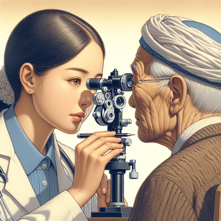 우리 부모님 눈 건강, 노인안검진으로 지키세요