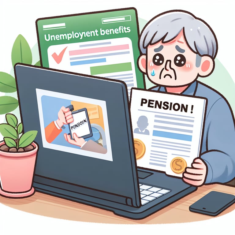 실업급여 받는 동안 국민연금, 공짜로 이어가는 실업크레딧 제도