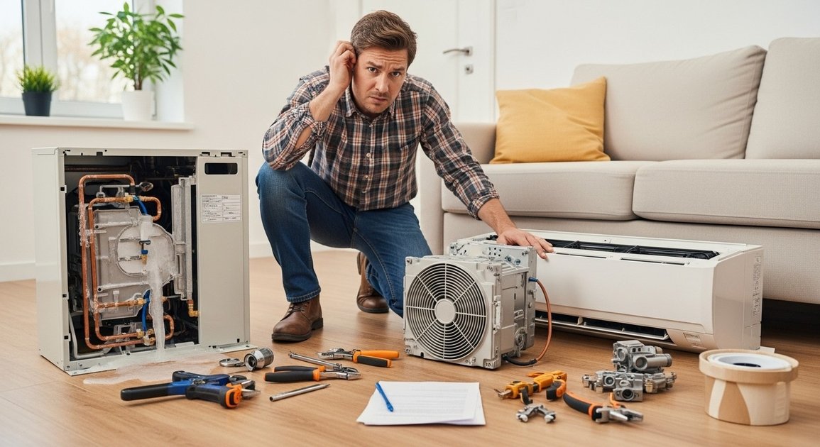 자가 점검으로 해결되지 않을 때 전문가가 필요한 경우